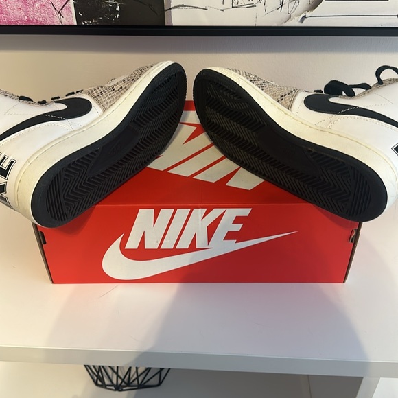 NIKE TERMINATOR HIGH WHITE / SAIL / COCOA FB1318 100 Size 6M, 8W NEW - Picture 7 of 7